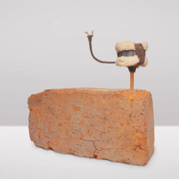 A brick with a listening device