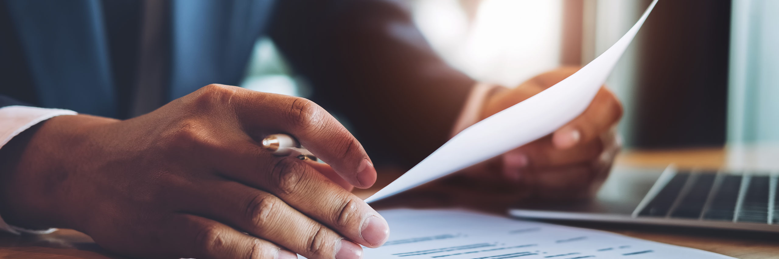 hr audit resume applicant paper and interview with using pen and computer laptop for selection human resource to company.