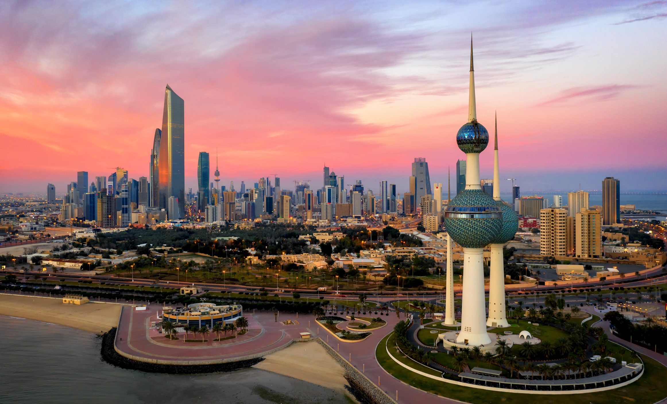 Kuwait City Skyline